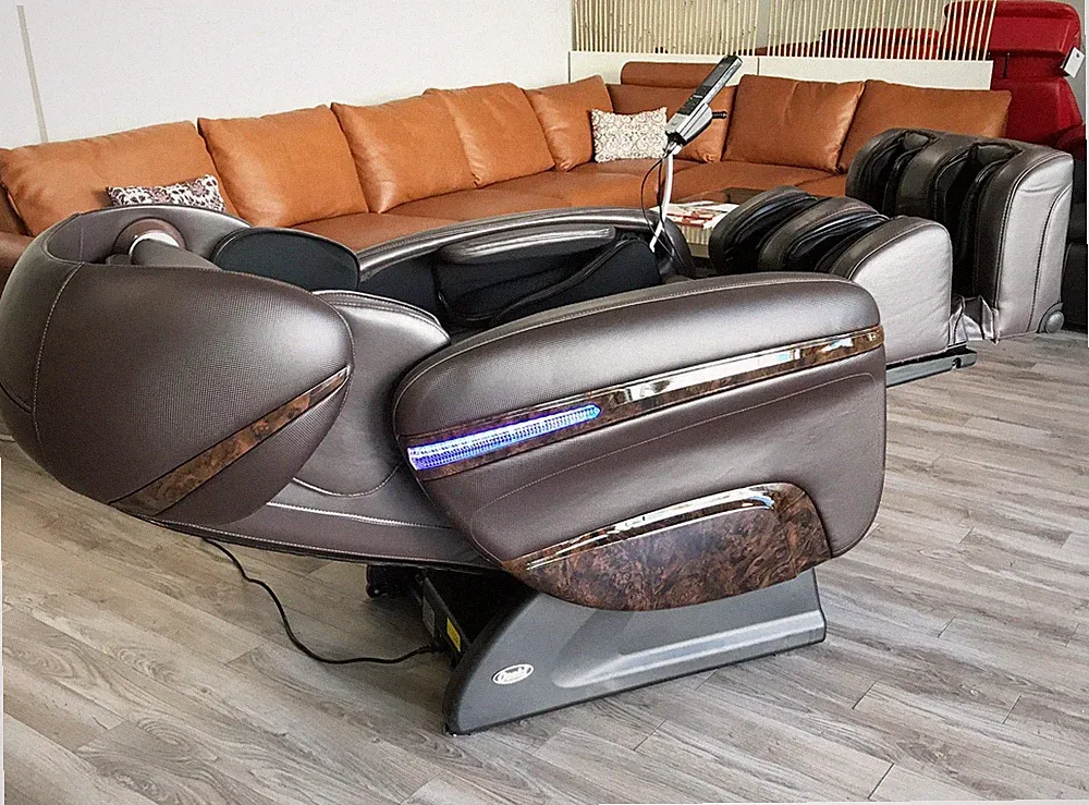 Brown Osaki OS-3D 3D Pro Dreamer Zero Gravity Massage Recliner Chair + Warranty
