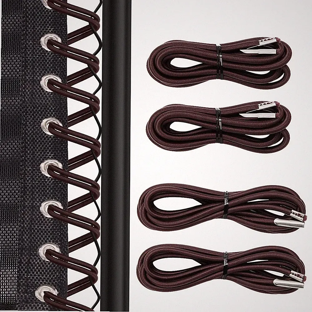COITEK 4PCS Replacement Cord for Zero Gravity Chair, 6D x 4W x 0.5H in, Brown