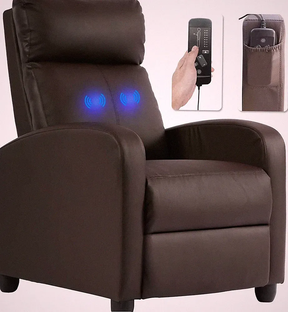 Sillon Sofa Reclinable De Masaje Para Adultos Niños Sala De Estar Habitacion NEW